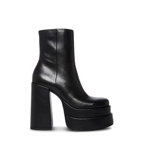 Steve Madden Cobra Black Platform Ankle Boot - 8.5